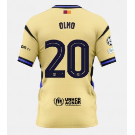 Barcelona Dani Olmo #20 Borta Kläder 2025-26 Kortärmad